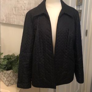 TALBOTS BLACK JACKET SZ 12W.